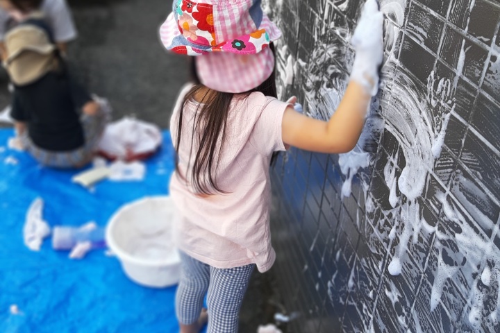 きのね　泡あそび