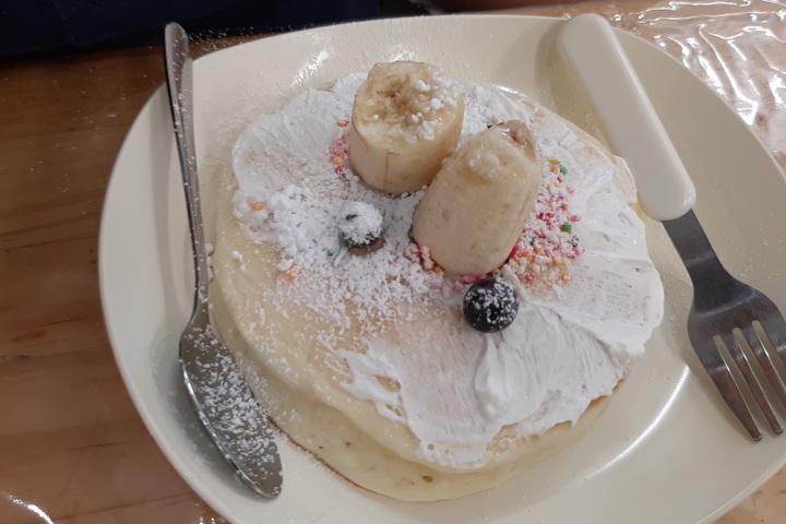 きのね　パンケーキづくり