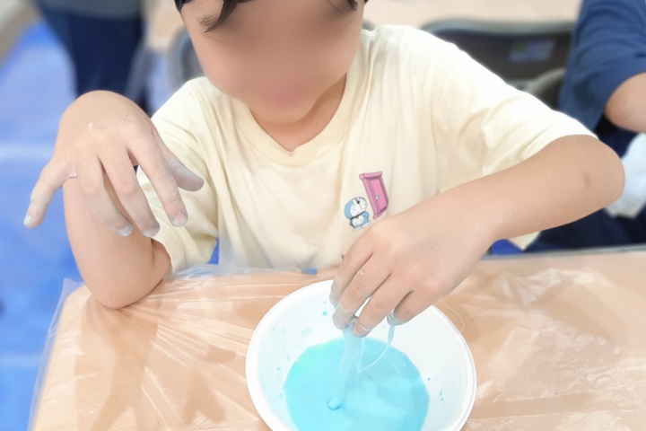 ironoha　片栗粉実験