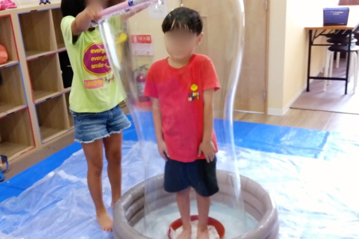 ironoha　大きなシャボン玉を作ろう