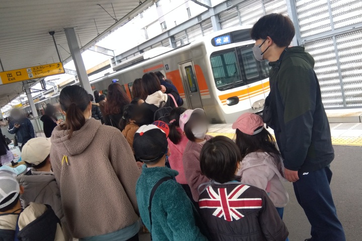 ironoha　電車でお出かけ