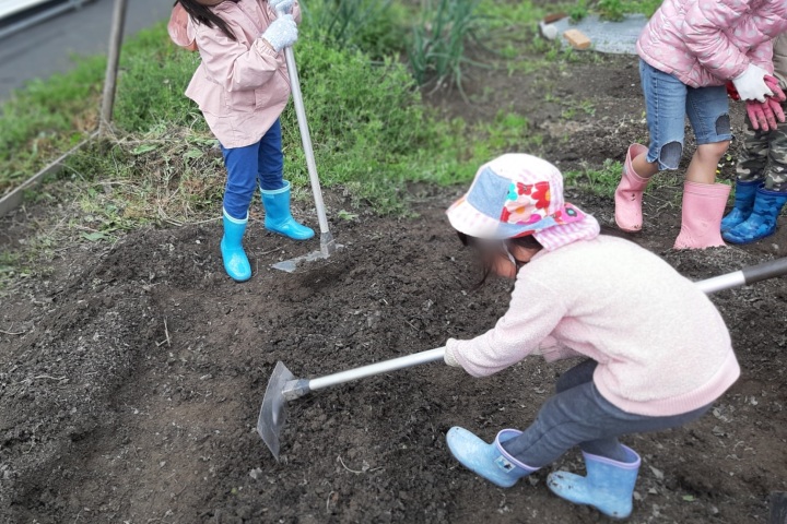 ironoha　畝づくり