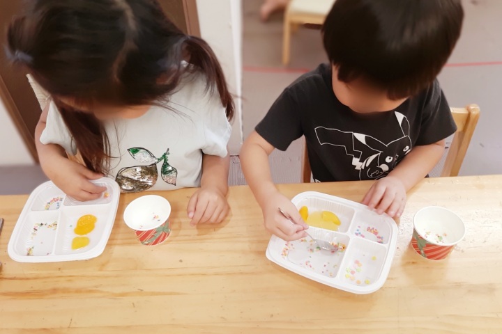 きのね　アイスづくり