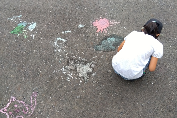 ironoha　片栗粉チョークペイント