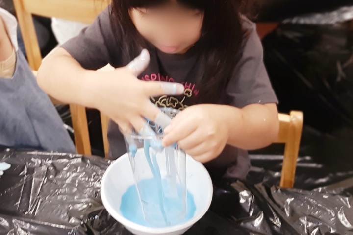 きのね　片栗粉スライム