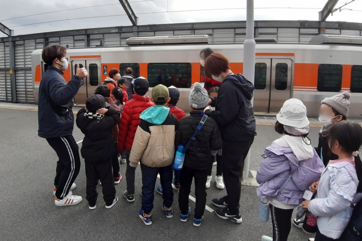 ironoha　電車に乗ってお出かけ