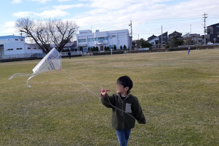 きのね　ironoha　凧揚げ