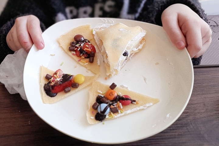 ironoha クレープづくり