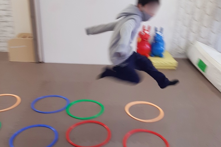 跳び越えられるかな？