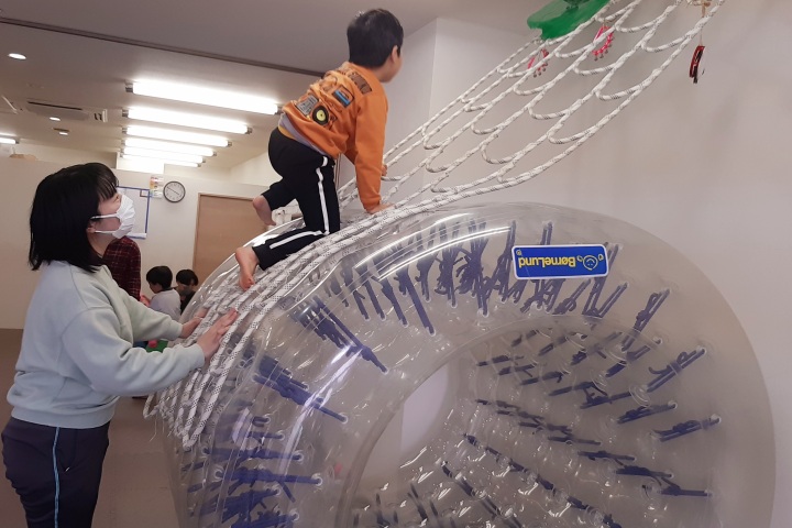 クライミングネット+サイバーホイール