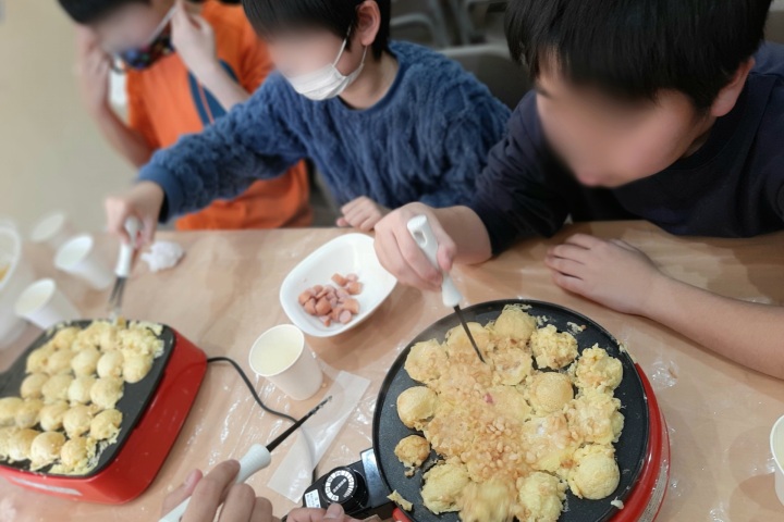 ironoha  たこ焼きづくり