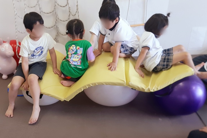 みんなで乗れるかな？