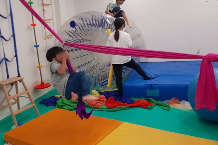 手作りジップライン