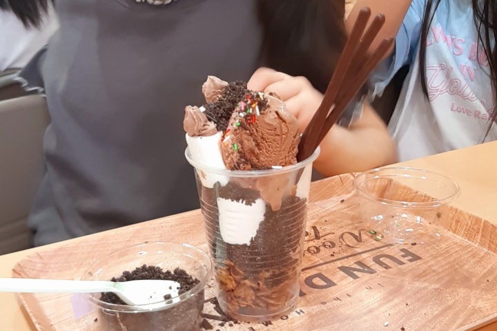 ironoha  パフェづくり