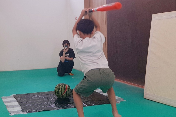 ironoha  スイカ割り