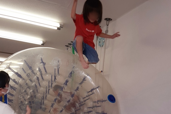 高いとこからジャンプ！！