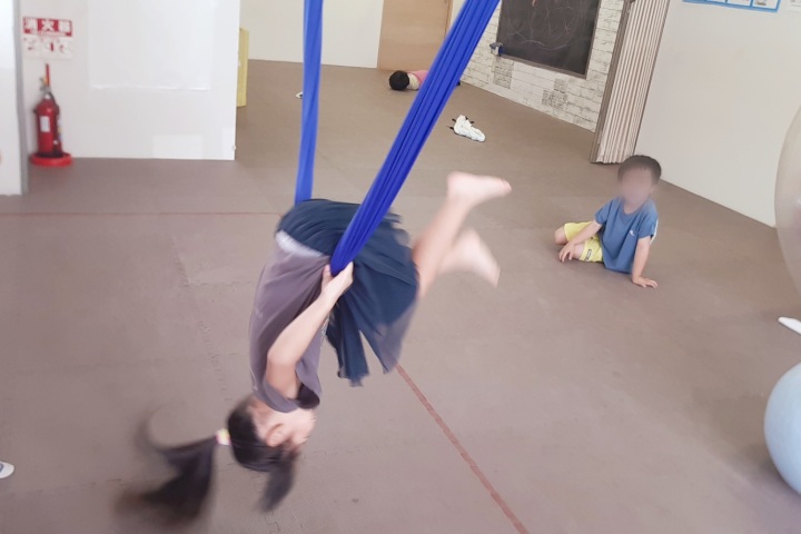 ハンモック前回り